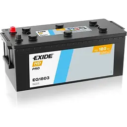 Автомобільний акумулятор Exide Start PRO 6СТ-180Ah Аз 1000A EN EG1803 (3661024035446)