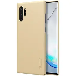 Чохол-накладка Nillkin Super Frosted Shield Case Samsung Galaxy Note 10+ SM-N975 Gold - мініатюра 4