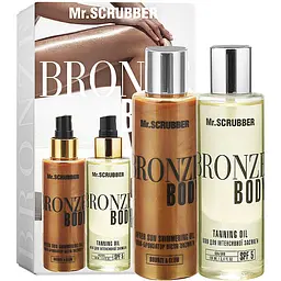 Набір для інтенсивної засмаги Mr.Scrubber Bronze Body Sun Shine: олія для засмаги 100 мл + олія-бронзатор після засмаги 100 мл - мініатюра 2