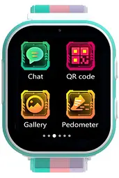 Смарт-годинник Gelius GP-PK008 (Rainbow) з GPS/4G White - мініатюра 4