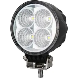 LED фара Brevia EPISTAR Flood Ближнє світло 10-30V 12W (4x3W) 880Lm Алюмінієвий корпус IP68 (10601RFX1)