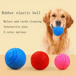 Жувальний м'яч для собак TPR Bouncy Pet Ball - мініатюра 2