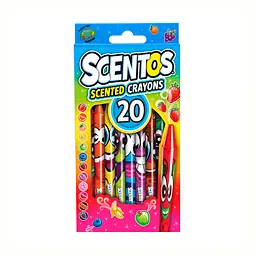 Набір ароматних воскових олівців Scentos 40277 20 кольорів