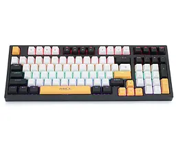 Механічна ігрова клавіатура з підсвічуванням iMICE GK-500 USB Wired Type-C, Eng/Укр/Рус, Black