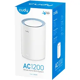 Система WiFi Cudy M1200(1-pack), AC1200 Wi-Fi Mesh Solution - мініатюра 5