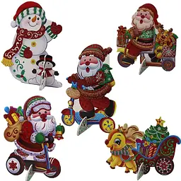 Новорічна фігурка, розмір 29х23 см, мікс Christmas KT2109 751295 Josef Otten