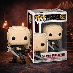 Ігрова фігурка Funko POP! серії Дім Дракона S4 - Деймон Тарґарієн з мечем (83464) - мініатюра 3