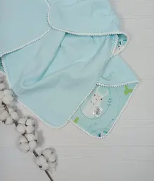 Набір для немовлят з пледом та комфортером a.l.babybox Лама - мініатюра 2