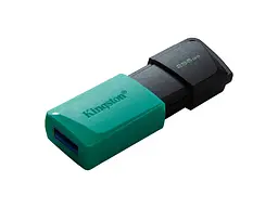 USB флеш накопичувач Kingston 256 GB DataTraveler Exodia M Black/Teal (DTXM/256GB) - мініатюра 2