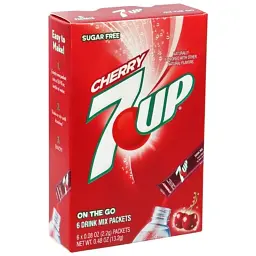 Порошковий напій 7UP Powder Drink Mix Cherry 6 стіків 13.2 г