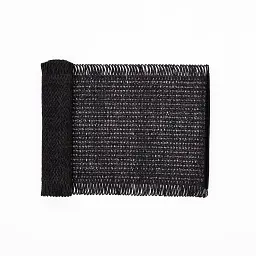 Доріжка раннер для сервірування столу Yiwu Fringe 120x30 см чорний HP-35-19B - мініатюра 2