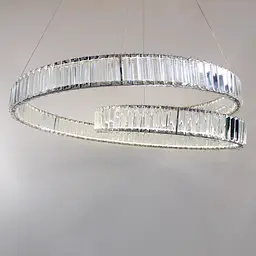 Підвісна люстра Friendlylight Dune L Chrome FL5210