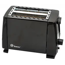 Тостер Domotec MS-263 650 Вт Black ∙ 6 степеней обжаривания тостов ∙ Черный