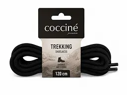 Трекінгові шнурівки Coccine для взуття, 120 см, чорні