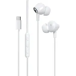 Навушники Vention Echo Lite USB-C In-Ear Wired White (GBBWAV)