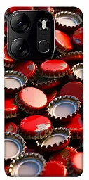 Чохол Demsky Red cups для Tecno Spark Go 2023