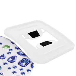 Дошка для прасування Casa Si Lady 122x38 White/Blue Crystals (CS93574R267) - мініатюра 5