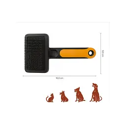 Щітка дротяна для тварин Fiskars, 2/6, 19L (2009138) - мініатюра 2