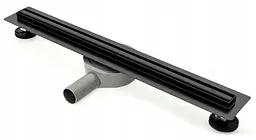 Душовий канал Rea Neo Slim Pro black 70 см REA-G8901 - мініатюра 4