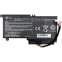 Акумулятор PowerPlant для ноутбуків TOSHIBA Satellite L55 (PA5107U-1BRS, TA5107P9) 14.4V 3000mAh (NB510269) - мініатюра 2