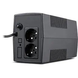 Пристрій безперебійного живлення Vinga LED 800VA plastic case (VPE-800P) - мініатюра 3