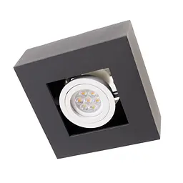 Підсвічування тубус Brille AL-728/1 GU10 BK IP20 MR16 26-849