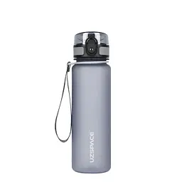 Пляшка для води UZSPACE 3026(Grey) 500 мл, сіра
