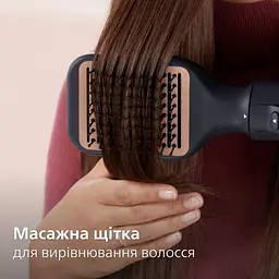 Фен-щітка Philips 5000 Series синя (BHA530/00) - мініатюра 8