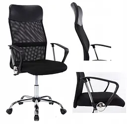 Офісне крісло Ekspand WF-J05 Black - мініатюра 2
