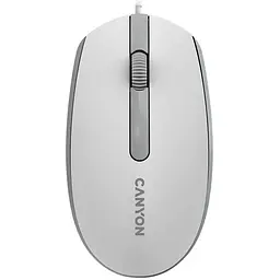 Мишка Canyon M-10 USB White Grey (CNE-CMS10WG)