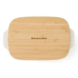 Форма для випікання KitchenAid з кришкою керамогранітна 1,9 л Фісташкова (CC007425-001) - миниатюра 3