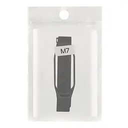 Ремінець No Brand Milanese Loop Xiaomi Mi Band 7 Milanese Loop Grey (32361_3605864) - мініатюра 2