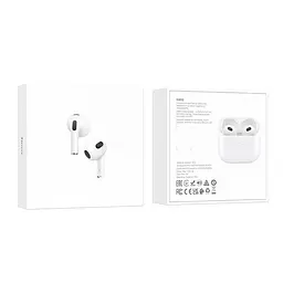 Навушники Bluetooth Hoco EW92 True wireless stereo headset White - мініатюра 2