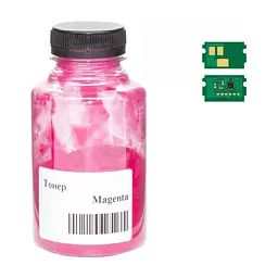 Тонер Kyocera TK-5240, 90г Magenta +chip AHK (3203562)