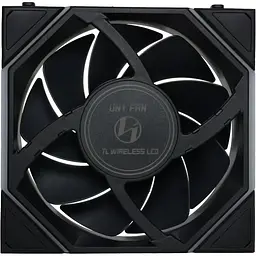 Комплект вентиляторів Lian Li UNI Fan TL WIRELESS LCD 120-3 (G99.12TLLCD1W3B.00) Black - мініатюра 9