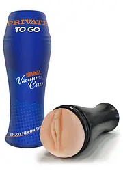 Мастурбатор Private To Go Original Vacuum Cup (тілесний)