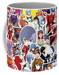 Кружка GeekLand Evangelion Євангеліон Sticker Pack EV 02.16 - мініатюра 2