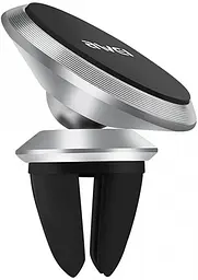 Автотримач AWEI X5 Air Vent Magnet 360 Degree Rotate Car Mount Holder Silver - мініатюра 3