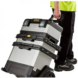 Ящик для інструменту металопластиковий Stanley FatMax на 2 колесах 89.3х56.8х38.9 см (FMST1-75506) - мініатюра 2