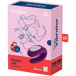 Смарт-вібратор для пар Satisfyer Double Joy Violet SO3899 [95342] - мініатюра 7