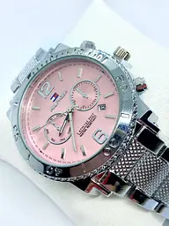 Наручний годинник жіночий Clockhouse Hilfiger Сріблястий (IBW901SP) - мініатюра 2