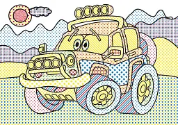 Чарівні водяні розмальовки. Машинки - - мініатюра 2