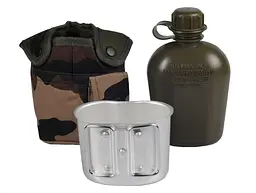 Фляга з чашкою та чохлом Mil-Tec CCE TARN 14506024