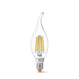 LED-лампа Videx Filament C37Ft 6W E14 4100K (25796-000) - мініатюра 2