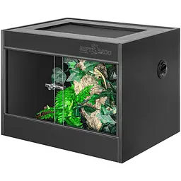 Тераріум з ПВХ Repti-Zoo Terrarium PVC 60x45x45 см (CN604545PN) скляними дверцятами для рептилій і амфібій - мініатюра 1