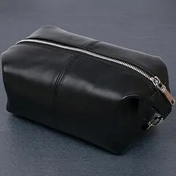 Стильна глянсова косметичка Shvigel 16403 чорна