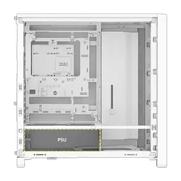Корпус для ПК Corsair FRAME 4000D RS White (CC-9011313-WW) - мініатюра 5
