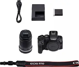 Бездзеркальний фотоапарат Canon EOS R10 Kit RF-S 18-150mm f3.5-6.3 IS STM (5331C017) [89044] - мініатюра 11