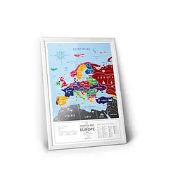 Скретч карта світу 1DEA.me Travel Map Silver Europe (13009) - мініатюра 6