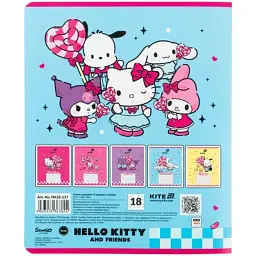 Зошит Kite Hello Kitty and Friends, 18 аркушів, лінія (HK26-237) - мініатюра 6